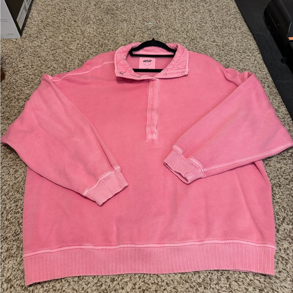 Aerie Snap Sweatshirt